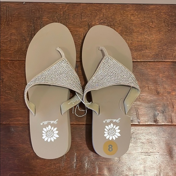 Yellow Box Flip Flops - Picture 2 of 5